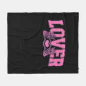 Schriftart mit Skeletthandschuhen klassisch Fleecedecke (Vorderseite (Horizontal))