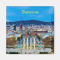 Schriftart Montjuic, Magnet in Barcelona