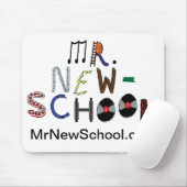 Schriftart Mouse Pad Mousepad (Mit Mouse)