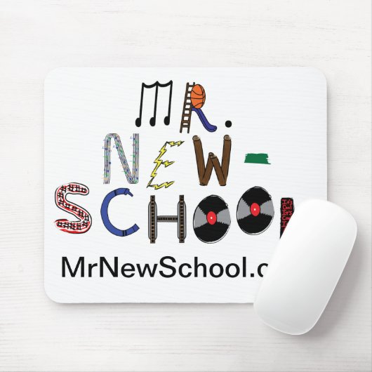 Schriftart Mouse Pad Mousepad (Mit Mouse)