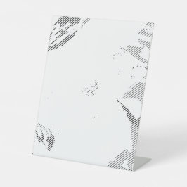 Schriftart, Musik, einfarbig, Kreis, Muster, Monoc Sockelschild