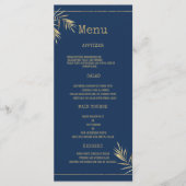 Schriftart Wedding Menu (Hochzeitmenü) Programm (Vorderseite)