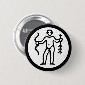 Schriftart Zodiac: SAGITTARIUS + Ihre Farben und I Button (Vorne & Hinten)