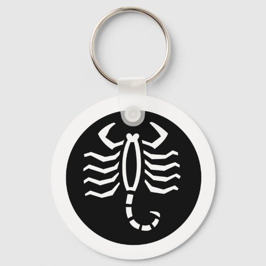 Schriftart Zodiac: SCORPIO + Ihre Farben und Ideen Schlüsselanhänger (Vorderseite)