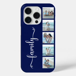 Schriftfamilie Foto Marineblau Case-Mate iPhone Hülle