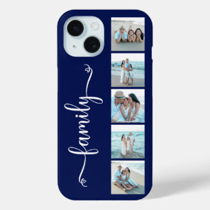 Schriftfamilie Foto Navy Blau Case-Mate iPhone Hülle