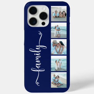 Schriftfamilie Foto Navy Blau Case-Mate iPhone Hülle