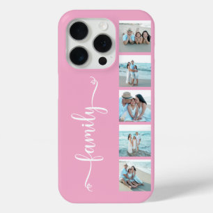 Schriftfamilie Foto Rosa Case-Mate iPhone Hülle