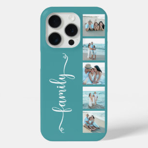 Schriftfamilie Foto Teal Case-Mate iPhone Hülle