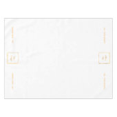 Schriftfarbe für das Firmenlogo Tischdecke (Vorderseite (Horizontal))