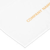 Schriftfarbe für das Firmenlogo Tischdecke (Schrägansicht)