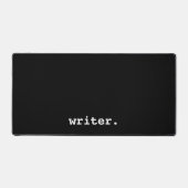 Schriftfarbe schwarz oder Farbe auswählen Schreibtischunterlage (Vorderseite)