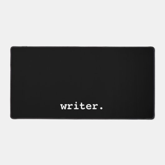 Schriftfarbe schwarz oder Farbe auswählen Schreibtischunterlage (Vorderseite)