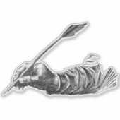 Schrifthandschrift Aufkleber (Vorderseite)