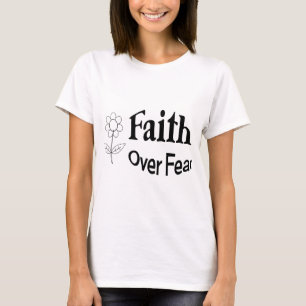 Schriftinspiriertes Floral-T-Shirt T-Shirt