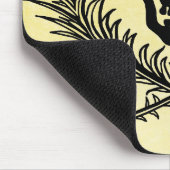 Schriftkunde und Kreuzworträtsel Mousepad (Ecke)