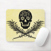 Schriftkunde und Kreuzworträtsel Mousepad (Mit Mouse)