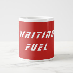 Schriftliche Motivation Tasse, Schreiben von Treib Jumbo-Tasse