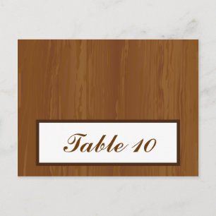 Schriftliche Platzkarte Blumenzange Fl. Postkarte