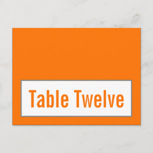 Schriftliche Platzkarte Modernes Grau Damask Spitz Postkarte