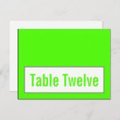 Schriftliche Platzkarte Modernes Grau Damask Spitz Postkarte (Vorne/Hinten)