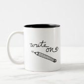 Schriftliche Tasse - "Write On" (Links)