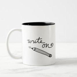 Schriftliche Tasse - "Write On"