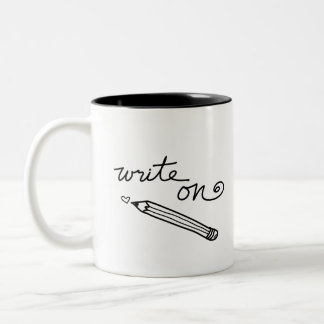 Schriftliche Tasse - "Write On"