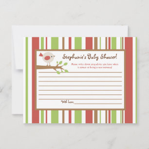 Schriftlicher Ratgeber Karte Roter Barn Farm Bird