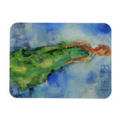 Schriftmagnet "Sei still" Magnet (Horizontal)