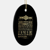Schriftmäßiger Bibel-Vers - Colossians 3:12 - 13 Keramik Ornament (Rechts)