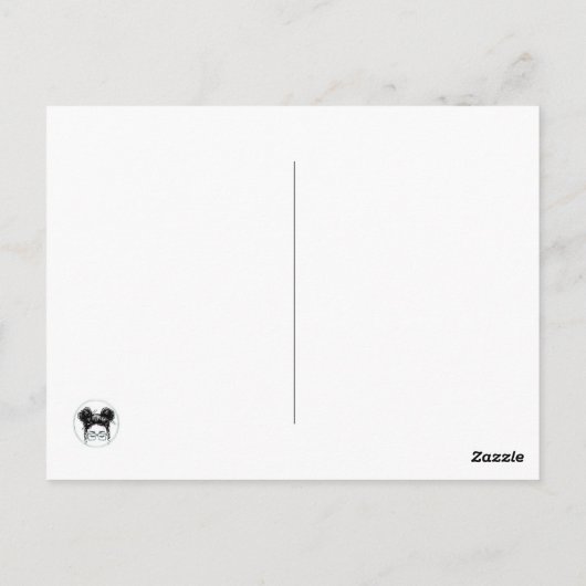 Schriftmaterial Postkarte (Rückseite)