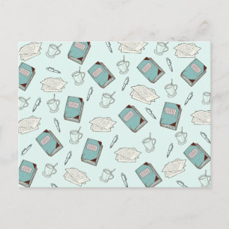 Schriftmaterial Postkarte