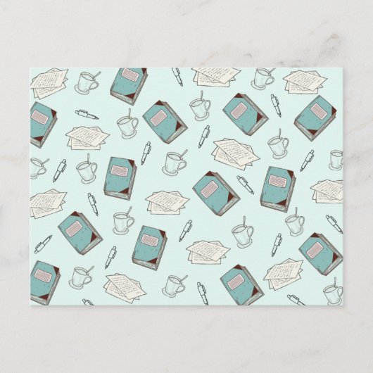 Schriftmaterial Postkarte (Vorderseite)