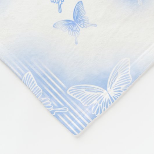 Schrifts-Decke Fleecedecke (Ecke)