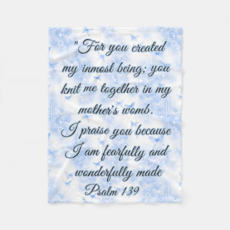 Schrifts-Decke Fleecedecke