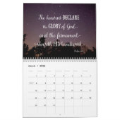 Schrifts-Kalender - seine erstaunlichen Arbeiten Kalender (Mär 2026)