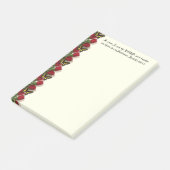 Schrifts-Post-Itanmerkungen Post-it Klebezettel (angewinkelt)