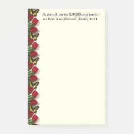 Schrifts-Post-Itanmerkungen Post-it Klebezettel