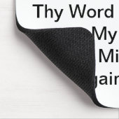 Schrifts-Produkte Mousepad (Ecke)