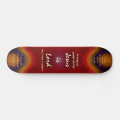 Schrifts-Skateboard Skateboard (Horizontal)