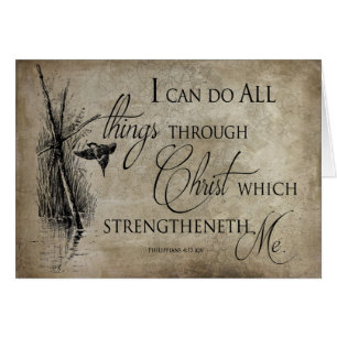 SCHRIFTS-VERS: Philippians-4:13 KJV - religiös