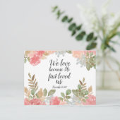 Schriftsätze 17:22 postkarte (Stehend Vorderseite)