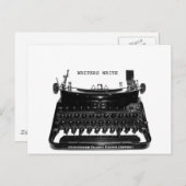 SCHRIFTSCHREIBEN POSTKARTE (Vorne/Hinten)