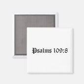 Schriftstelle  magnet (Vorderseite/Rückseite)