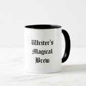 Schriftsteller Ancient Text Classic Tee oder Kaffe Tasse (VorderseiteRechts)