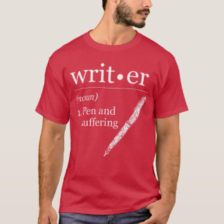 Schriftsteller Autor Buch Journalist Romancier Lus T-Shirt