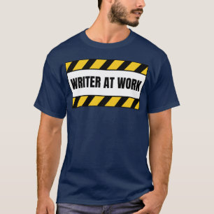 Schriftsteller bei der Arbeit Schreibender Liebhab T-Shirt