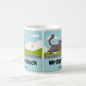 Schriftsteller-Block: Comic-Strip des Unglaublich  Kaffeetasse (Mittel)