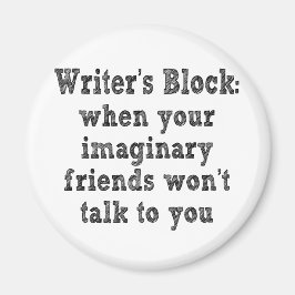 Schriftsteller-Block: Magnet